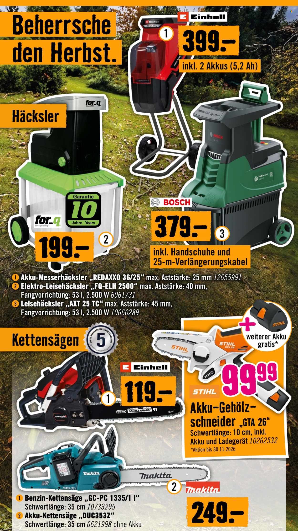 Leták Hornbach - 12.10.2026 - 7.11.2026. Strana 5