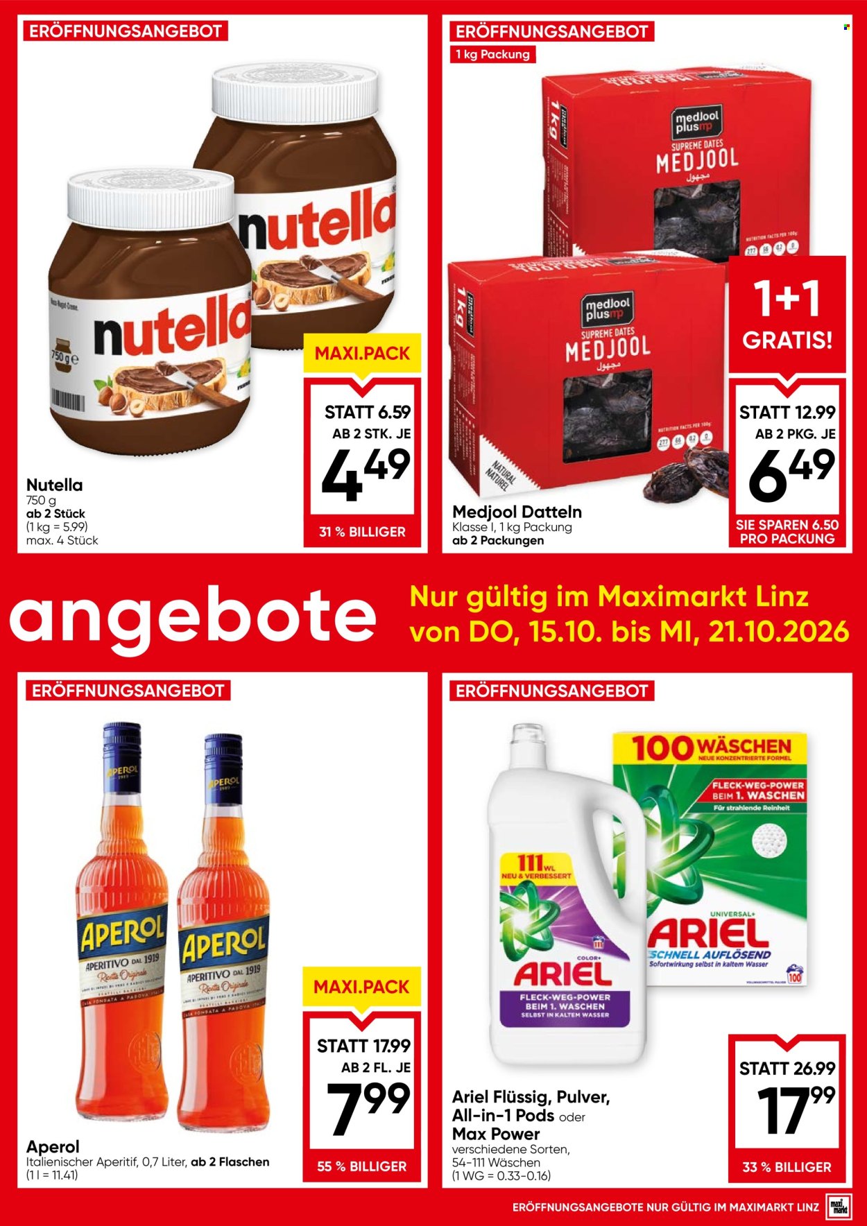 Leták Maximarkt - 15.10.2026 - 21.10.2026. Strana 3