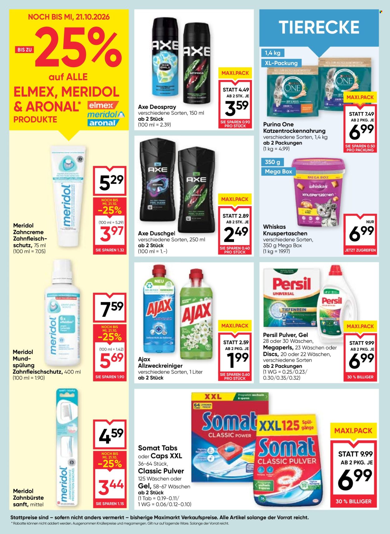 Leták Maximarkt - 15.10.2026 - 21.10.2026. Strana 16