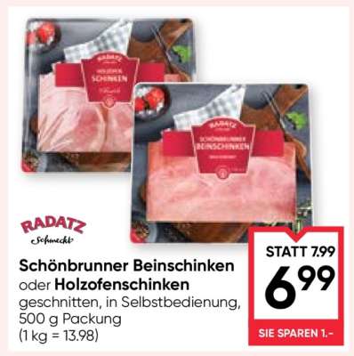Schönbrunner Beinschinken oder Holzofenschinken