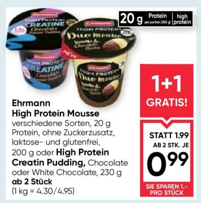 Ehrmann High Protein Mousse