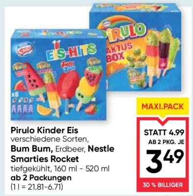Pirulo Kinder Eis