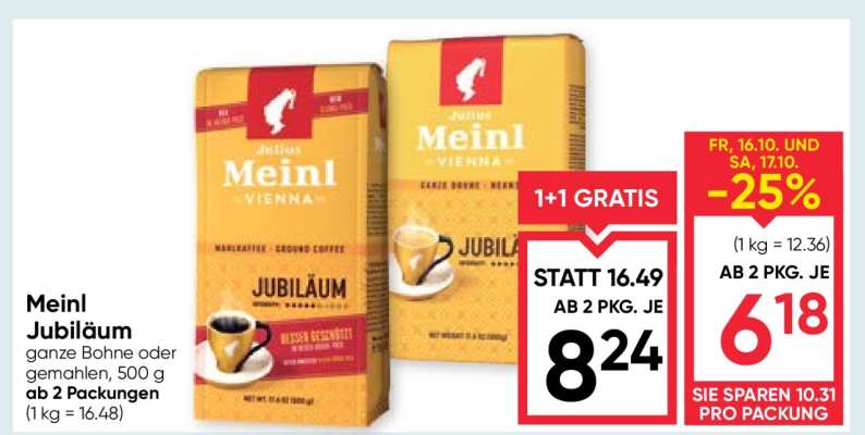 Meinl Jubiläum