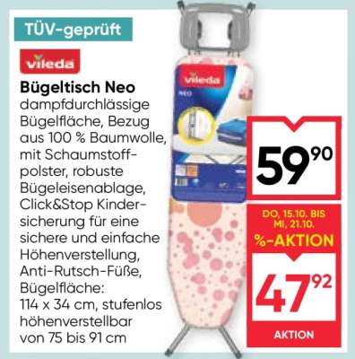 Bügeltisch Neo