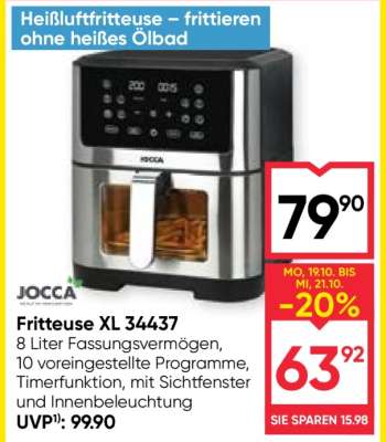 Fritteuse XL 34437
