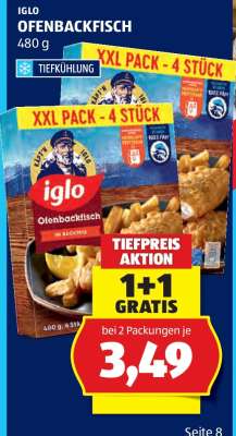 Iglo Ofenbackfisch