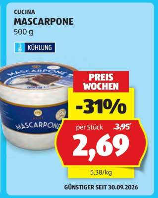 CUCINA MASCARPONE 500 g