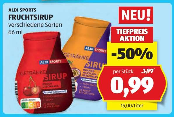 ALDI SPORTS FRUCHTSIRUP
