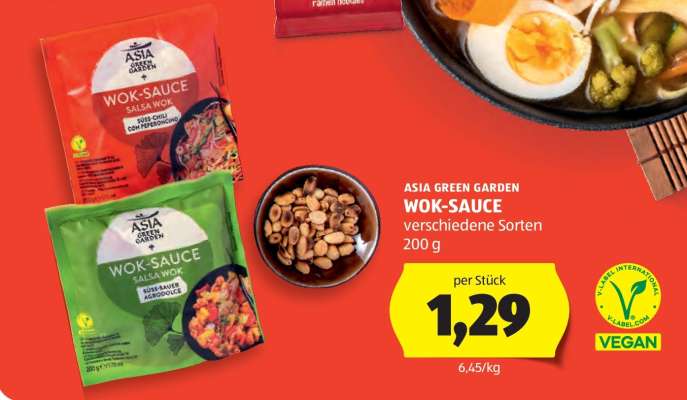 ASIA GREEN GARDEN WOK SAUCE