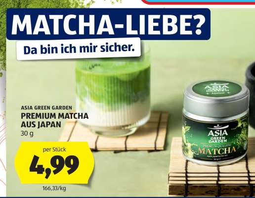 ASIA GREEN GARDEN PREMIUM MATCHA AUS JAPAN