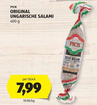 Pick Original ungarische Salami