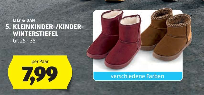 KLEINKINDER-/KINDER-WINTERSTIEFEL