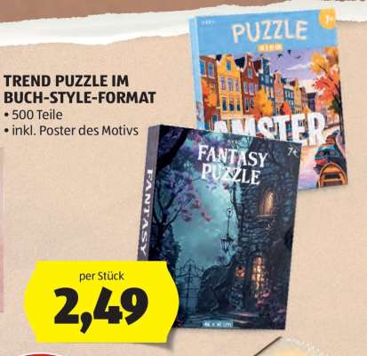 TREND PUZZLE IM BUCH-STYLE-FORMAT