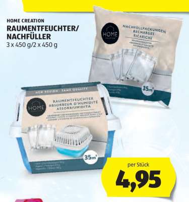HOME CREATION RAUMENTFEUCHTER/NACHFÜLLER