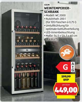 WEINTEMPERIERSCHRANK