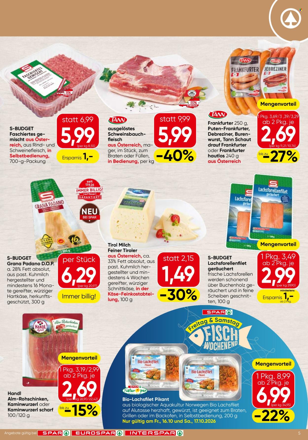 Angebote SPAR - 15.10.2026 - 21.10.2026. Seite 5