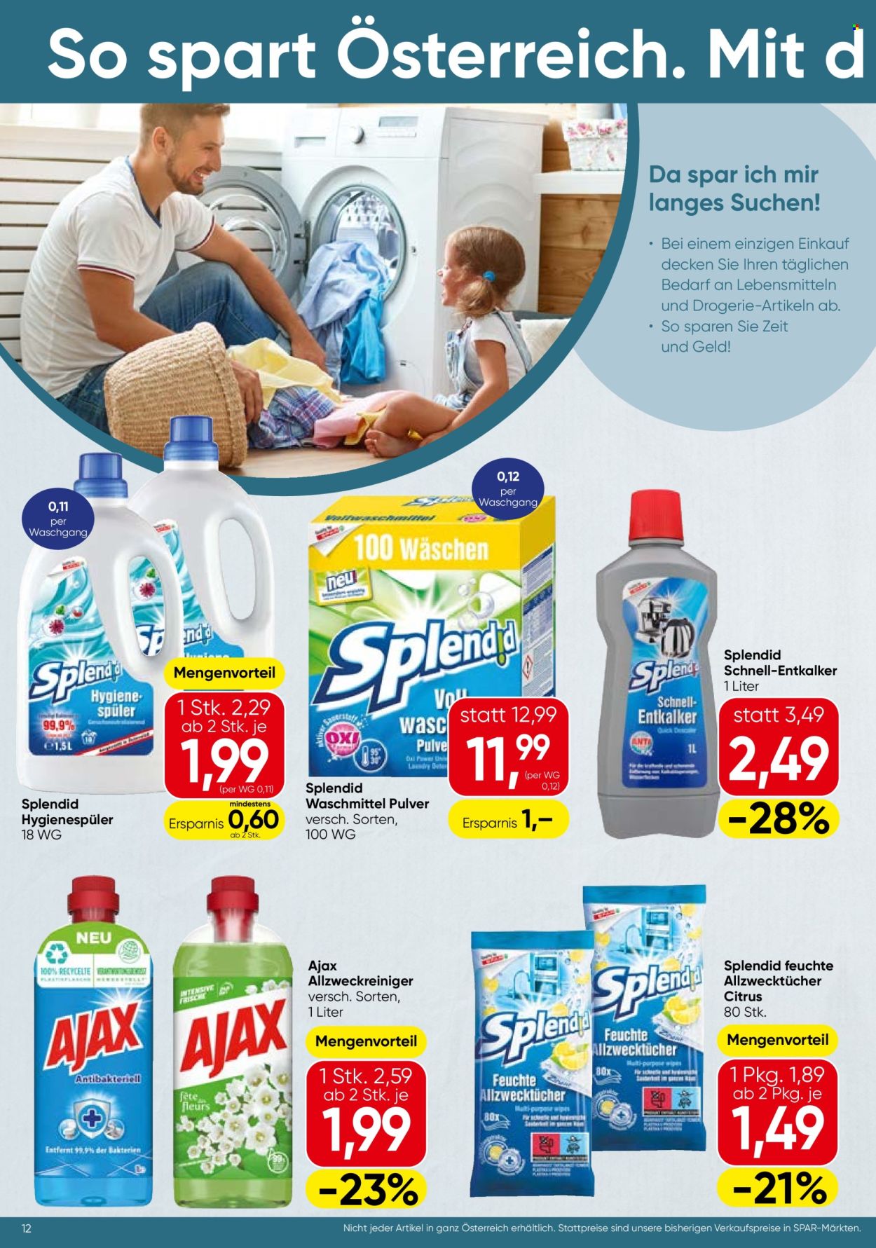 Angebote SPAR - 15.10.2026 - 21.10.2026. Seite 12