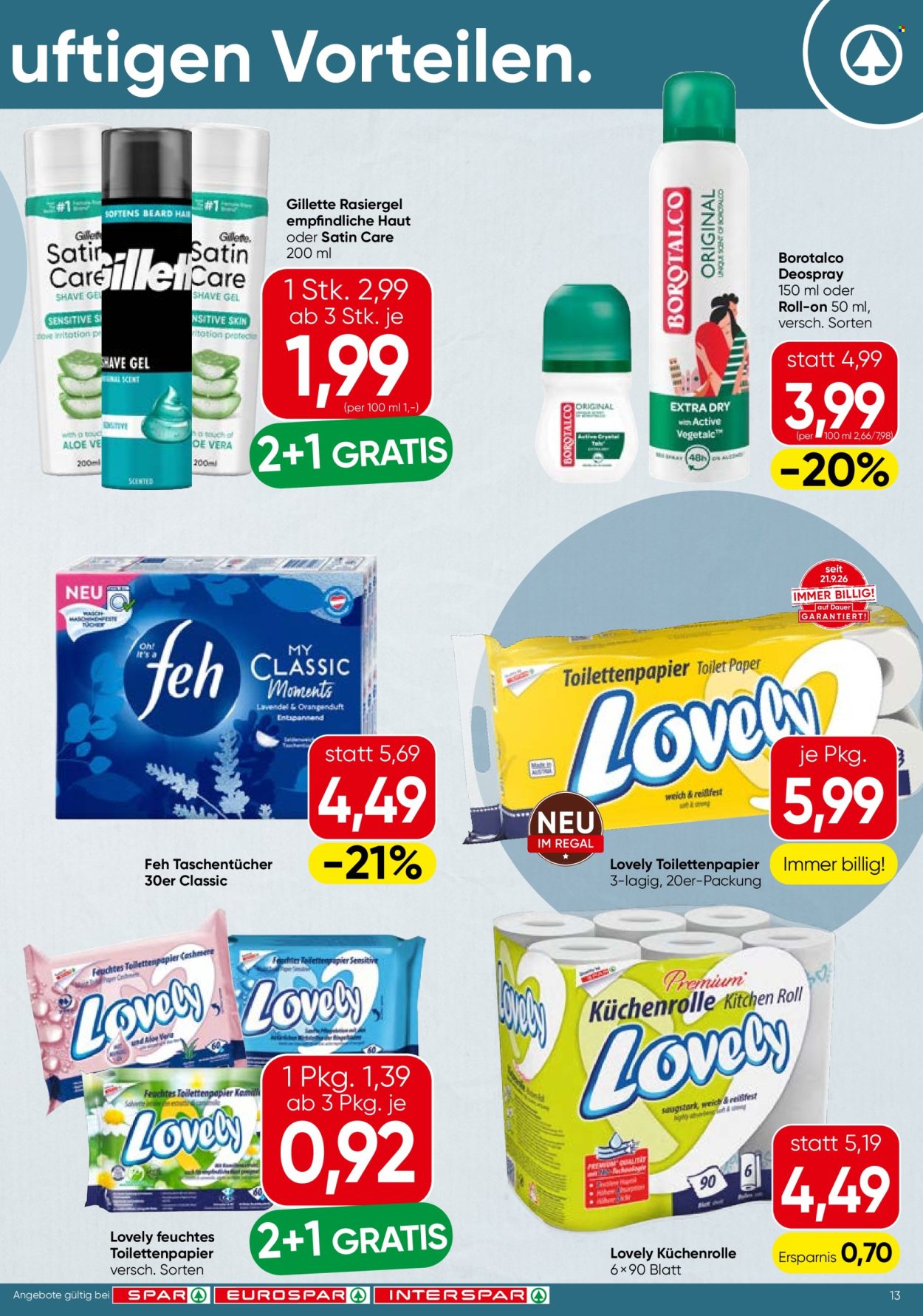Angebote SPAR - 15.10.2026 - 21.10.2026. Seite 13