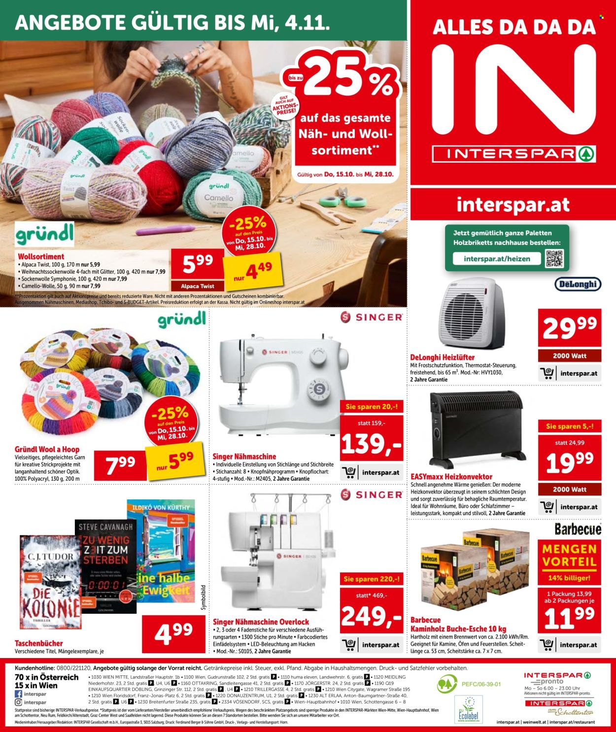 Leták INTERSPAR - 15.10.2026 - 21.10.2026. Strana 16
