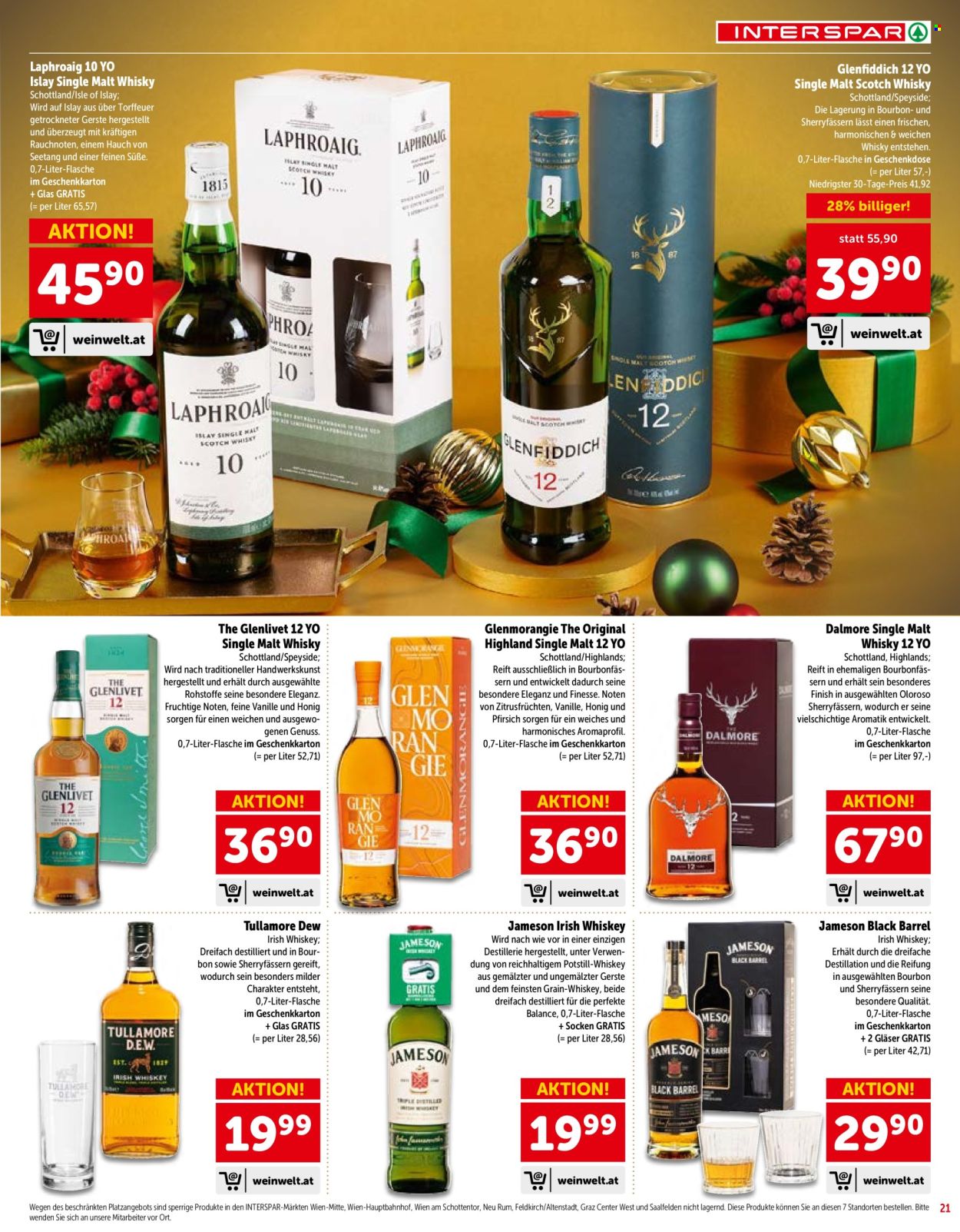 Angebote INTERSPAR - 15.10.2026 - 24.12.2026. Seite 21