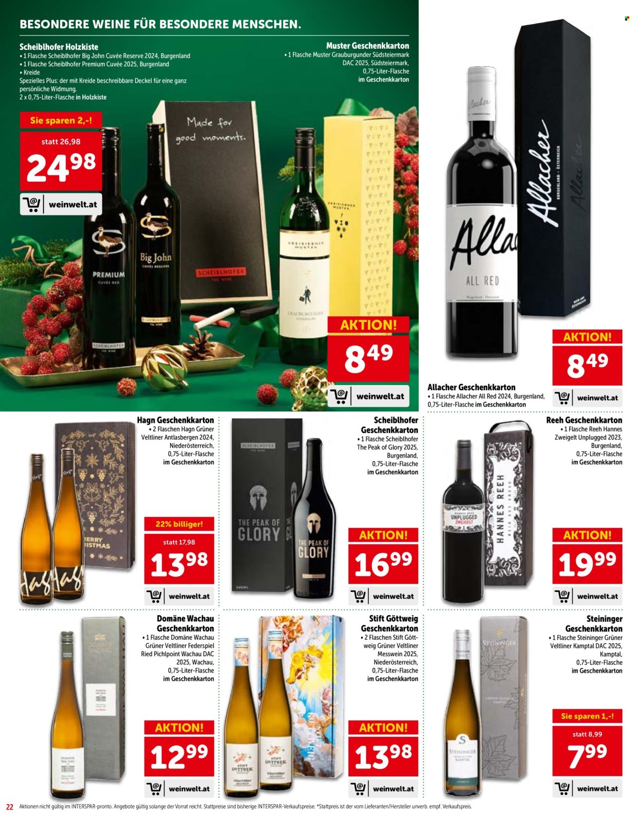 Angebote INTERSPAR - 15.10.2026 - 24.12.2026. Seite 22