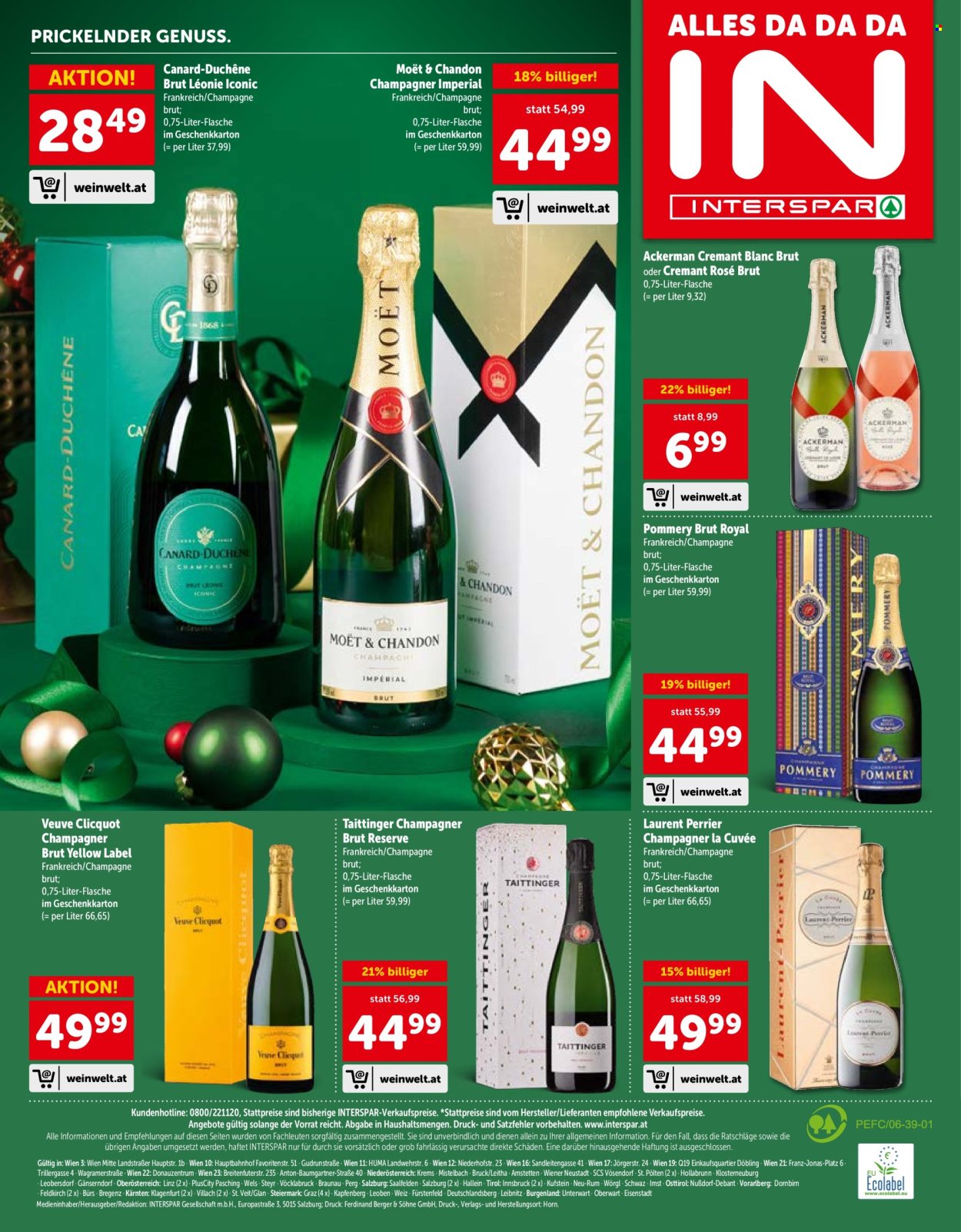 Angebote INTERSPAR - 15.10.2026 - 24.12.2026. Seite 24