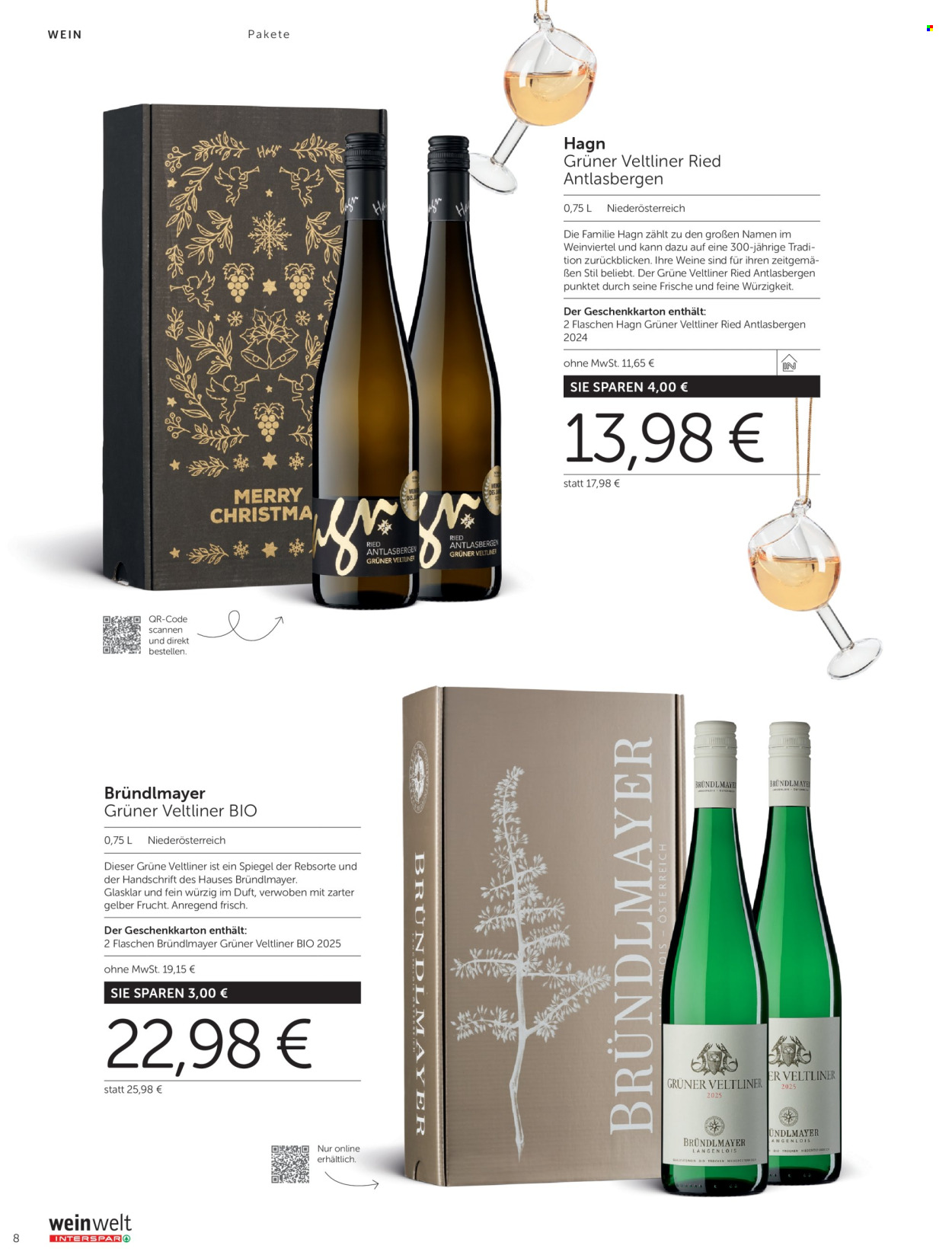 Angebote INTERSPAR - 15.10.2026 - 4.1.2027. Seite 8