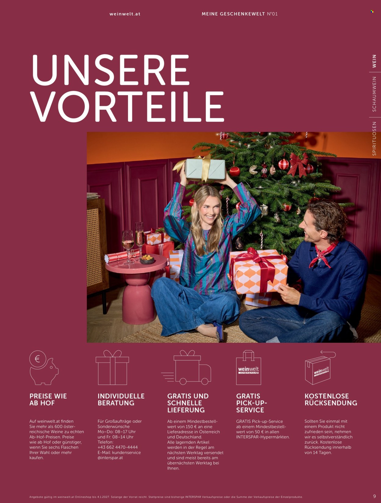 Angebote INTERSPAR - 15.10.2026 - 4.1.2027. Seite 9