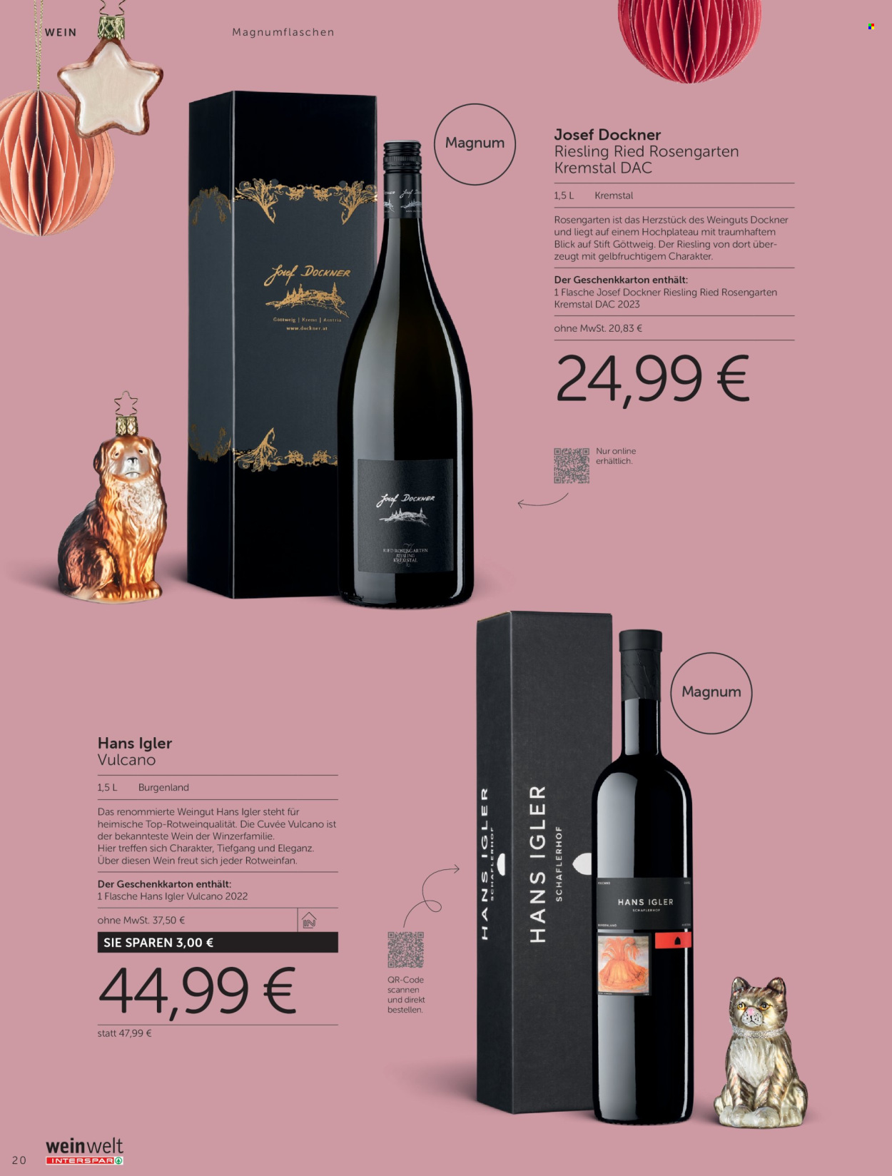 Angebote INTERSPAR - 15.10.2026 - 4.1.2027. Seite 20