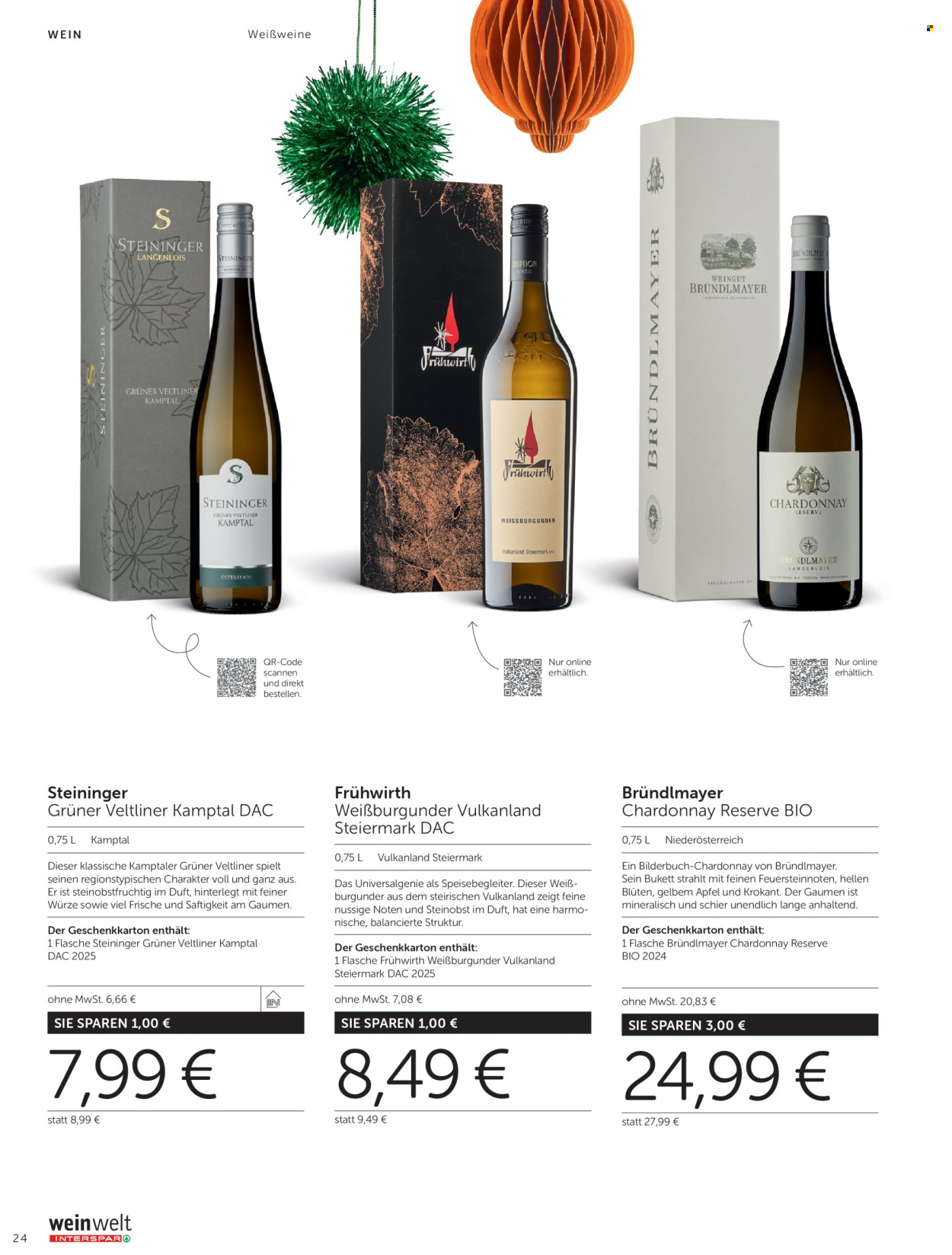 Angebote INTERSPAR - 15.10.2026 - 4.1.2027. Seite 24