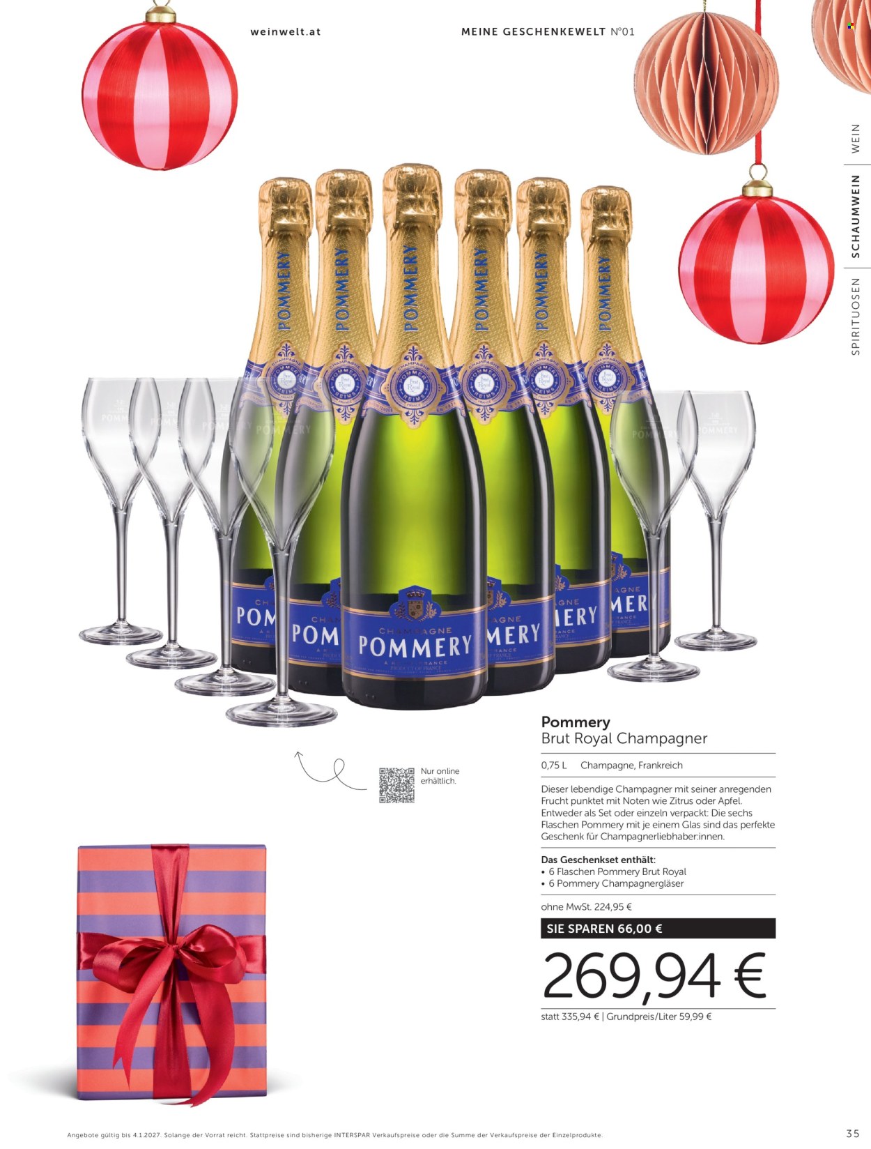 Angebote INTERSPAR - 15.10.2026 - 4.1.2027. Seite 35