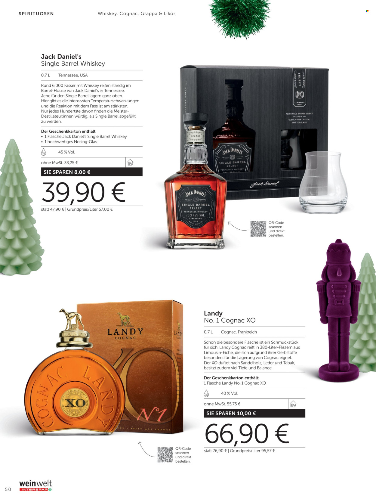 Angebote INTERSPAR - 15.10.2026 - 4.1.2027. Seite 50