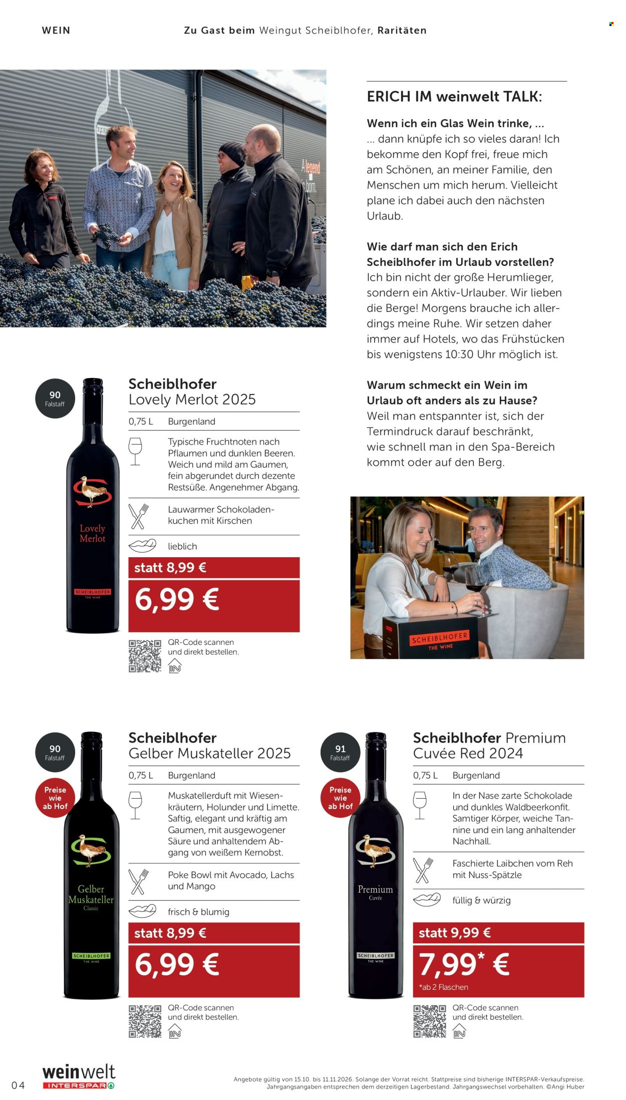 Angebote INTERSPAR - 15.10.2026 - 11.11.2026. Seite 4