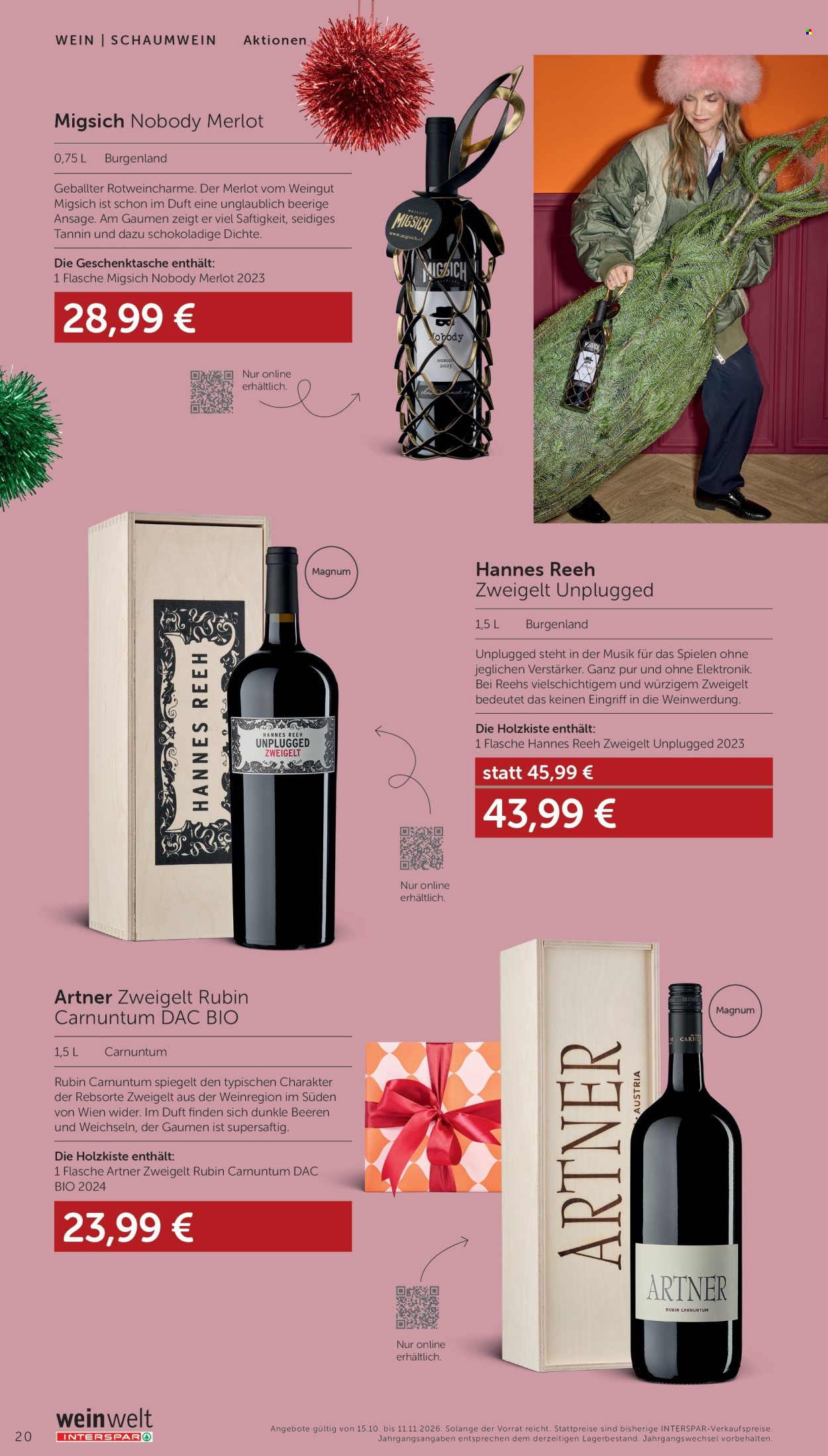 Angebote INTERSPAR - 15.10.2026 - 11.11.2026. Seite 20