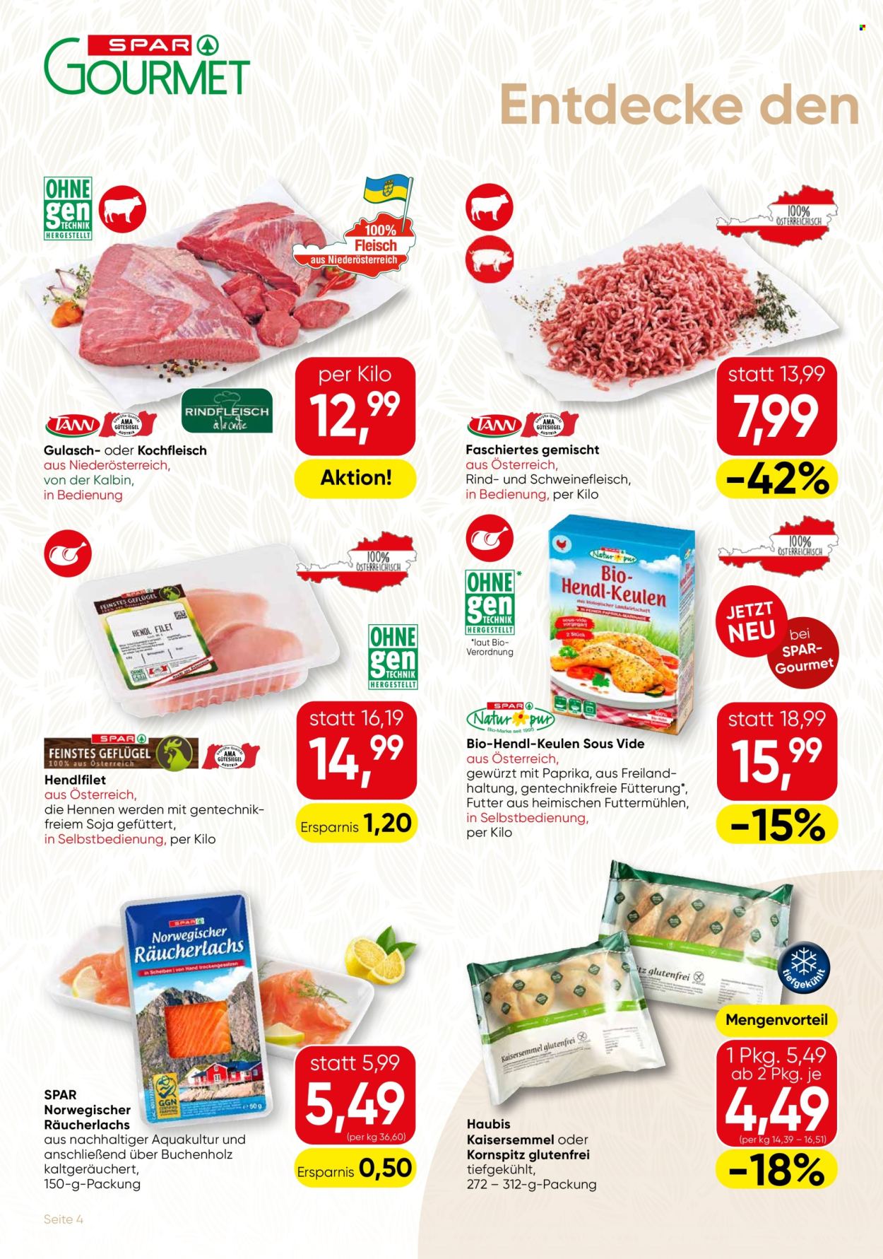 Angebote SPAR - 15.10.2026 - 21.10.2026. Seite 4