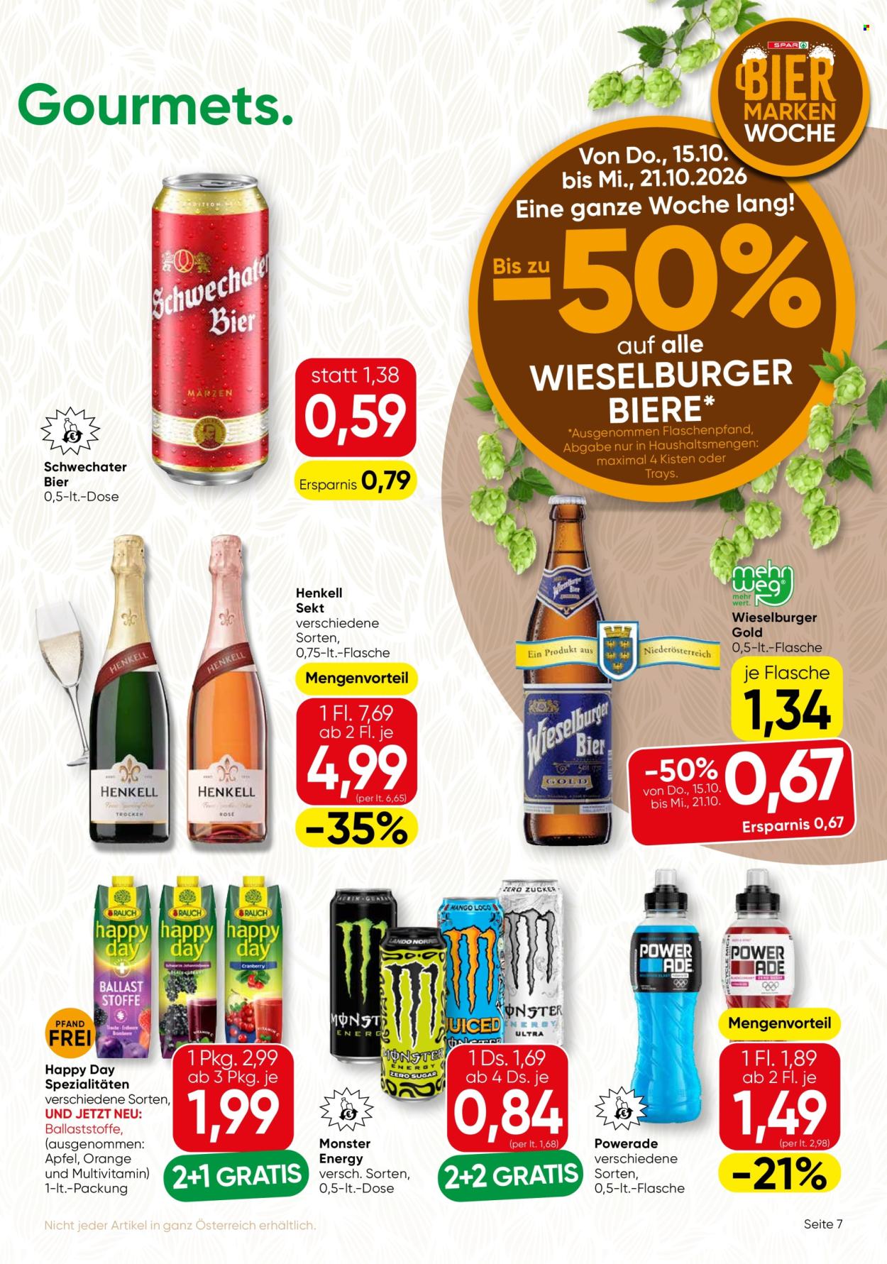 Angebote SPAR - 15.10.2026 - 21.10.2026. Seite 7
