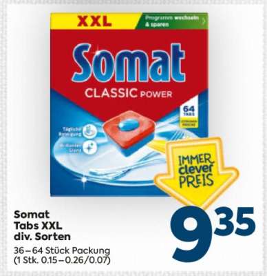 Somat Tabs XXL div. Sorten