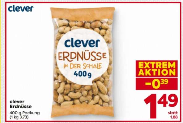 clever Erdnüsse