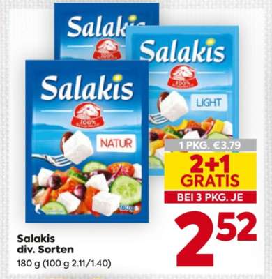Salakis div. Sorten