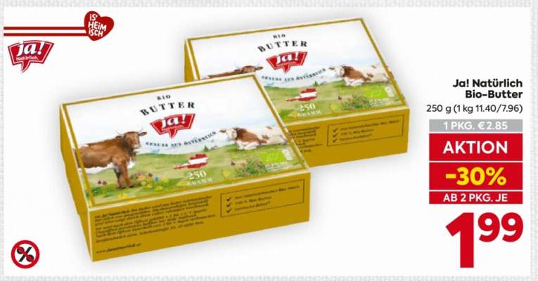 Ja! Natürlich Bio Butter