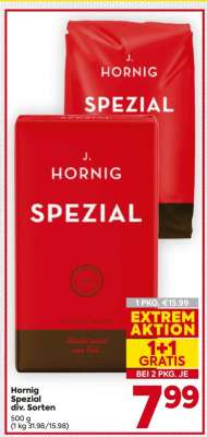 Hornig Spezial div. Sorten