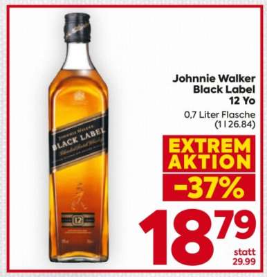 Johnnie Walker Black Label 12 YO