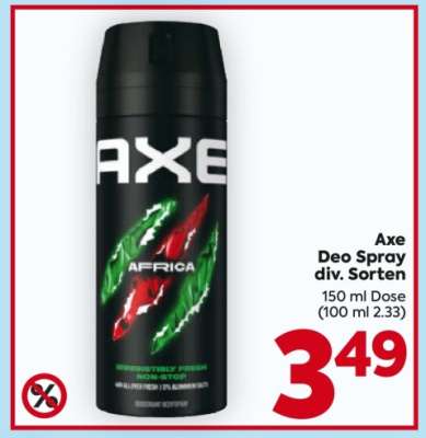 Axe Deo Spray div. Sorten