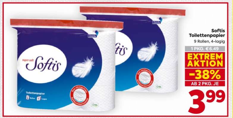 Softis Toilettenpapier