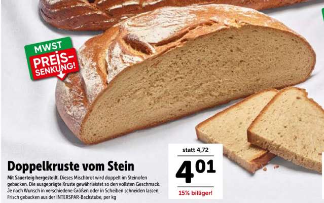 Doppelkruste vom Stein