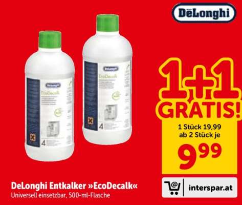 DeLonghi Entkalker EcoDecalk