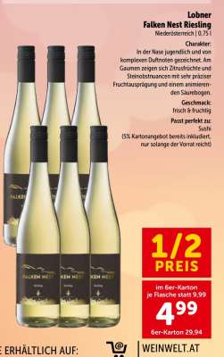 Lobner Falken Nest Riesling