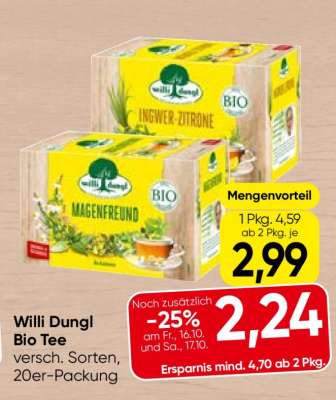 Willi Dungl Bio Tee