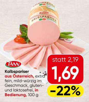 TANN Kalbspariser