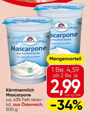 Kärntnermilch Mascarpone